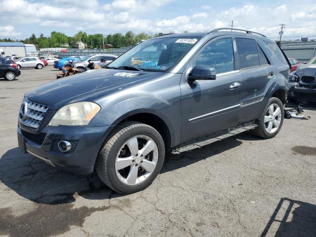 4JGBB8GB7BA700311 - 2011 MERCEDES-BENZ ML 350 4MATIC GRAY photo 1