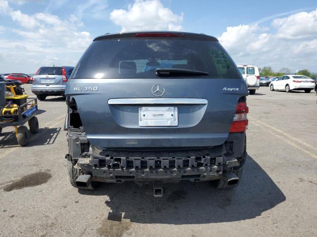 4JGBB8GB7BA700311 - 2011 MERCEDES-BENZ ML 350 4MATIC GRAY photo 6