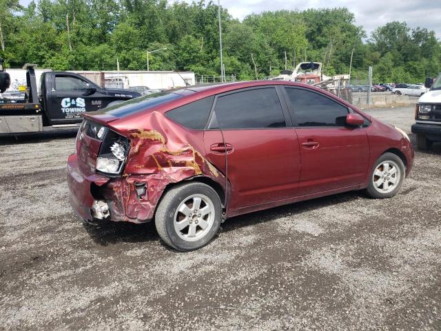 JTDKB20U840008726 - 2004 TOYOTA PRIUS RED photo 3