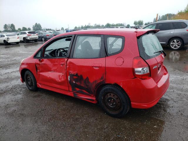 JHMGD38657S809794 - 2007 HONDA FIT S 红色 照片 2