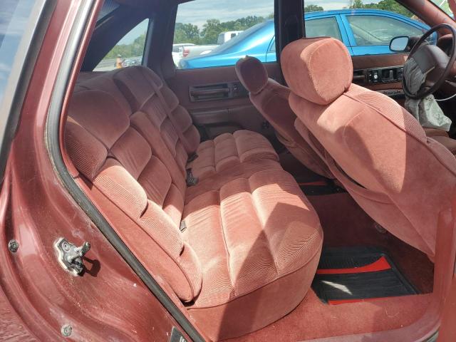 1G1BN53E9MW187619 - 1991 CHEVROLET CAPRICE CLASSIC LTZ BURGUNDY photo 10