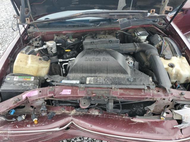 1G1BN53E9MW187619 - 1991 CHEVROLET CAPRICE CLASSIC LTZ BURGUNDY photo 11