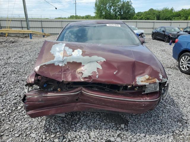 1G1BN53E9MW187619 - 1991 CHEVROLET CAPRICE CLASSIC LTZ BURGUNDY photo 5