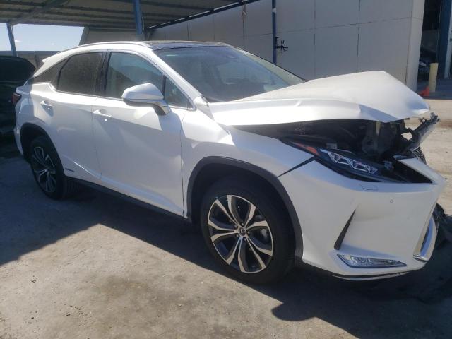 2T2HGMDA7LC046536 - 2020 LEXUS RX 450H WHITE photo 4