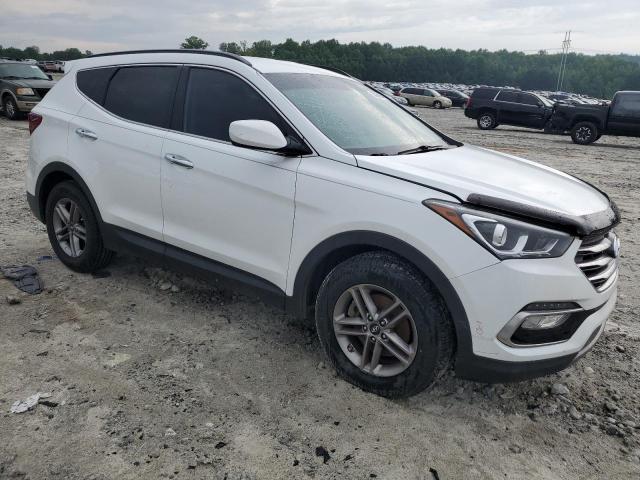 5NMZU3LB5HH027569 - 2017 HYUNDAI SANTA FE S WHITE photo 4