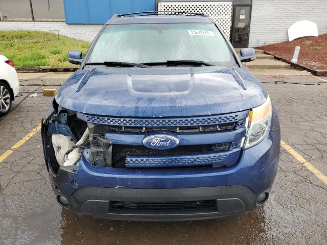 1FMHK8F84CGA72416 - 2012 FORD EXPLORER LIMITED Көк фото 5