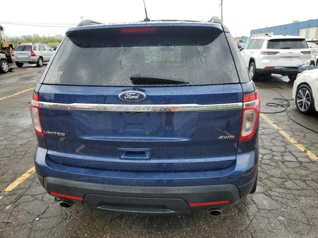 1FMHK8F84CGA72416 - 2012 FORD EXPLORER LIMITED Көк фото 6