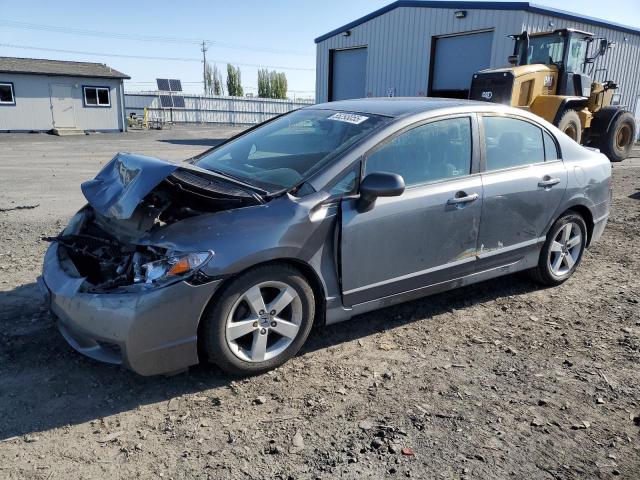 19XFA1F66AE070474 - 2010 HONDA CIVIC LX-S GRAY photo 1