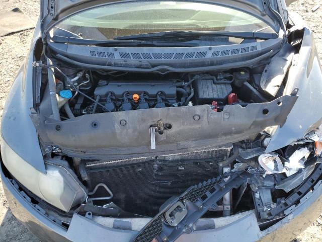 19XFA1F66AE070474 - 2010 HONDA CIVIC LX-S GRAY photo 11