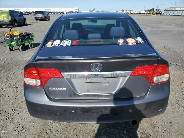 19XFA1F66AE070474 - 2010 HONDA CIVIC LX-S GRAY photo 6