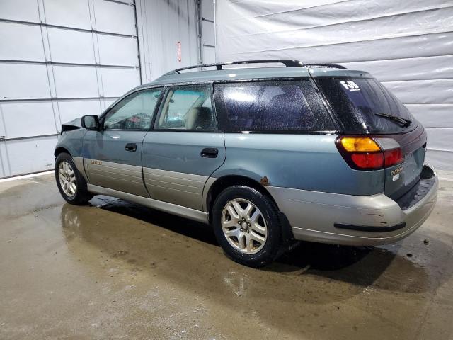 4S3BH675227661304 - 2002 SUBARU LEGACY OUTBACK AWP 蓝色 照片 2