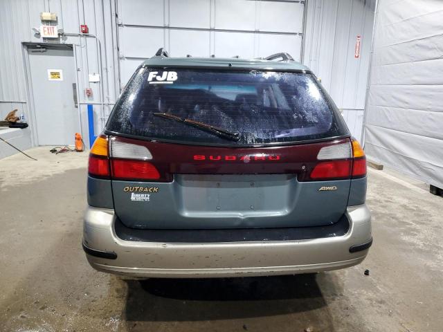 4S3BH675227661304 - 2002 SUBARU LEGACY OUTBACK AWP 蓝色 照片 6