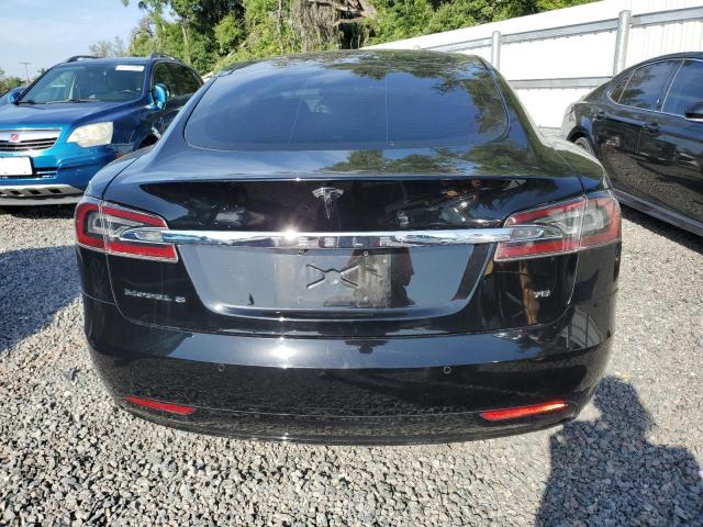 5YJSA1E15GF156043 - 2016 TESLA MODEL S BLACK photo 6