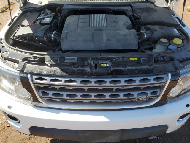 SALAG2V66FA744674 - 2015 LAND ROVER LR4 HSE WHITE photo 12