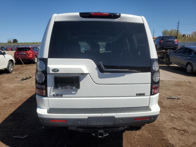 SALAG2V66FA744674 - 2015 LAND ROVER LR4 HSE WHITE photo 6