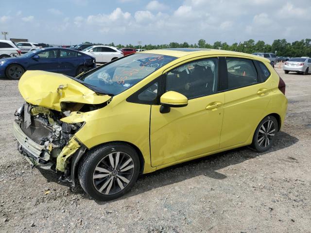 JHMGK5H73GX017186 - 2016 HONDA FIT EX YELLOW photo 1