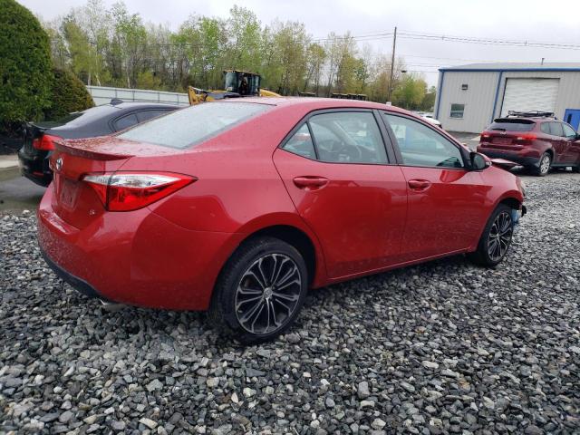 2T1BURHE0GC744795 - 2016 TOYOTA COROLLA L 红色 照片 3