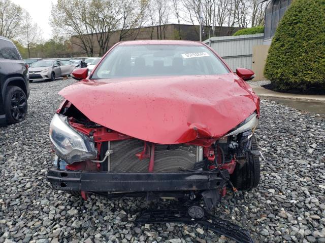 2T1BURHE0GC744795 - 2016 TOYOTA COROLLA L 红色 照片 5