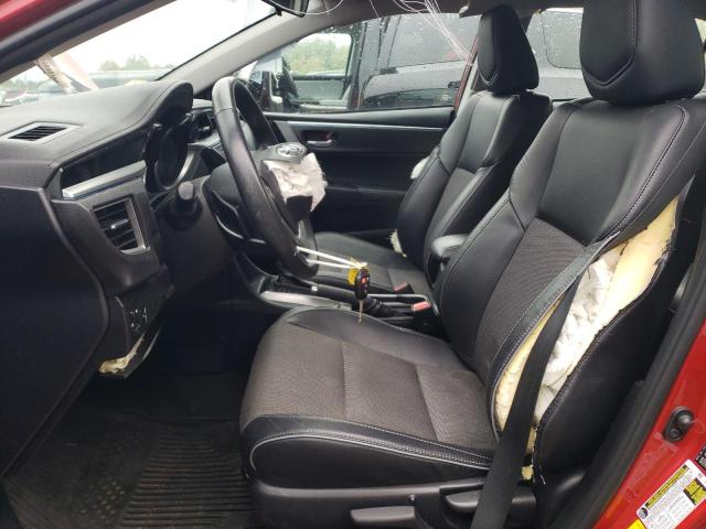 2T1BURHE0GC744795 - 2016 TOYOTA COROLLA L 红色 照片 7