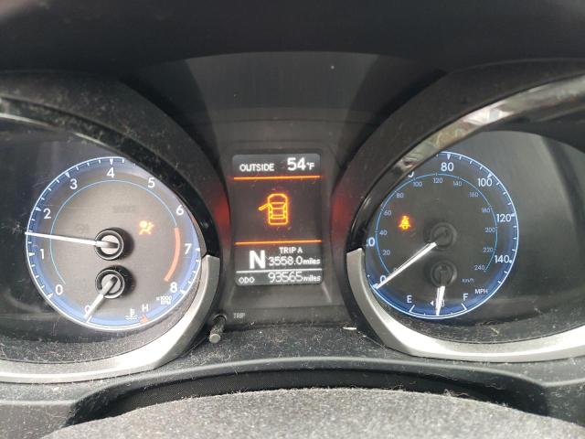 2T1BURHE0GC744795 - 2016 TOYOTA COROLLA L 红色 照片 9