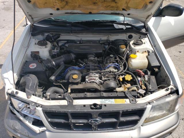 JF1SF6559WG713676 - 1998 SUBARU FORESTER S WHITE photo 11