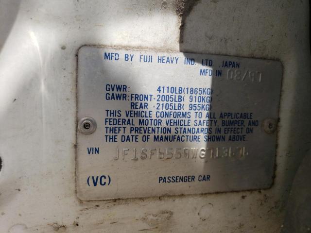 JF1SF6559WG713676 - 1998 SUBARU FORESTER S WHITE photo 12