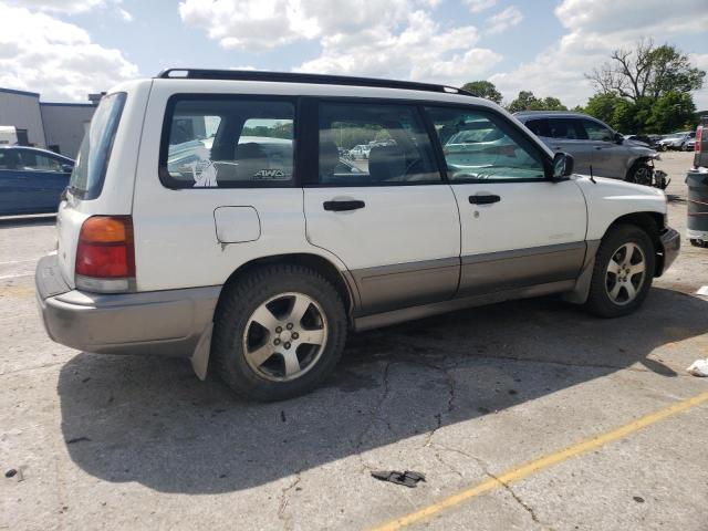 JF1SF6559WG713676 - 1998 SUBARU FORESTER S WHITE photo 3