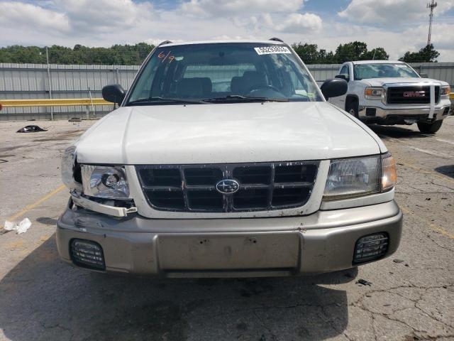 JF1SF6559WG713676 - 1998 SUBARU FORESTER S WHITE photo 5