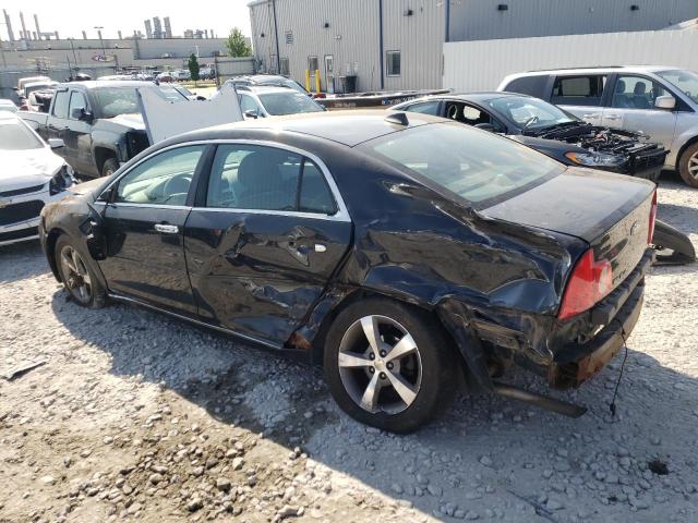 1G1ZC5EU0CF126859 - 2012 CHEVROLET MALIBU 1LT BLACK photo 2