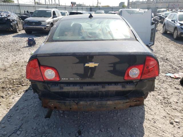 1G1ZC5EU0CF126859 - 2012 CHEVROLET MALIBU 1LT BLACK photo 6