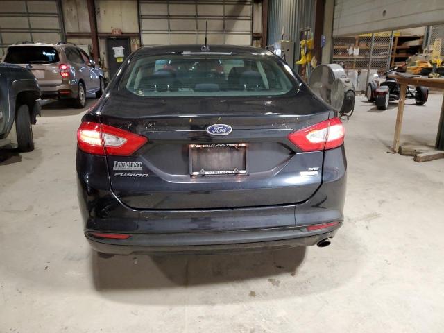 1FA6P0HD0G5111373 - 2016 FORD FUSION SE BLACK photo 6