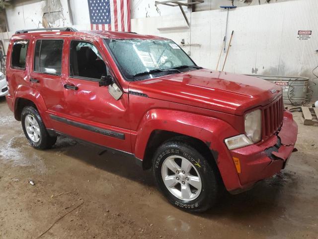 1J8GN28K79W546556 - 2009 JEEP LIBERTY SPORT MAROON photo 4