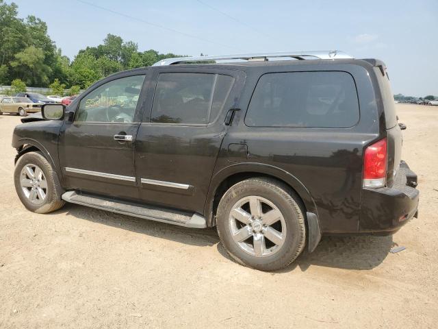 5N1AA0NE0EN607091 - 2014 NISSAN ARMADA PLATINUM BLACK photo 2