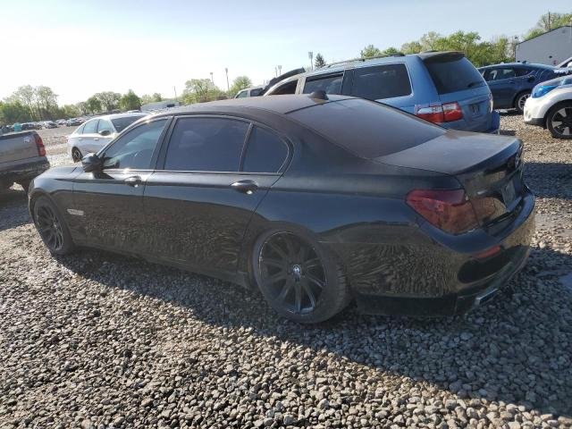 WBAKC8C57AC431230 - 2010 BMW 750 LI XDRIVE BLACK photo 2