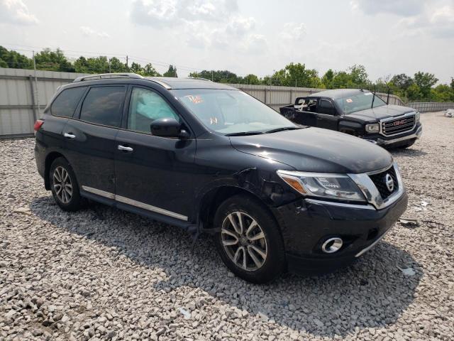 5N1AR2MN1EC658648 - 2014 NISSAN PATHFINDER S BLACK photo 4