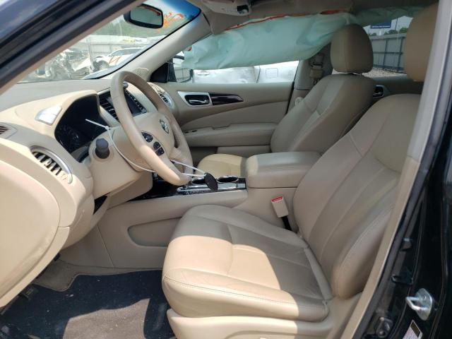 5N1AR2MN1EC658648 - 2014 NISSAN PATHFINDER S BLACK photo 7