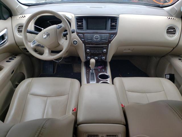 5N1AR2MN1EC658648 - 2014 NISSAN PATHFINDER S BLACK photo 8