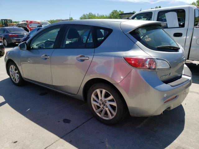 JM1BL1L73D1717992 - 2013 MAZDA 3 I SILVER photo 2