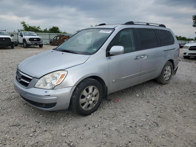 KNDMC233586056986 - 2008 HYUNDAI ENTOURAGE GLS SILVER photo 1