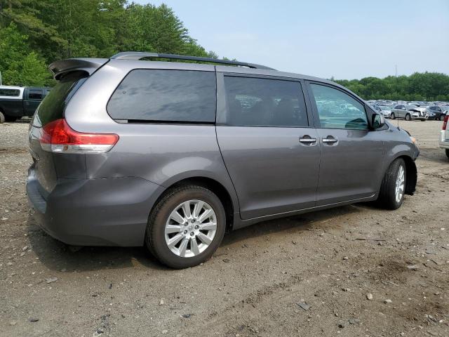 5TDDK3DC3ES081498 - 2014 TOYOTA SIENNA XLE GRAY photo 3