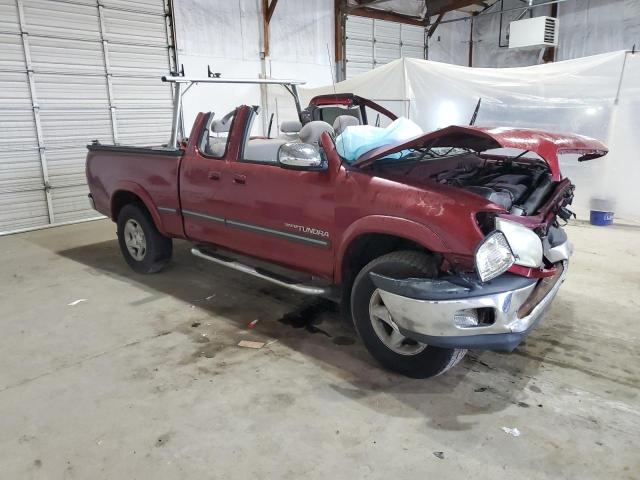 5TBRT34122S298546 - 2002 TOYOTA TUNDRA ACCESS CAB 勃艮第红 照片 4