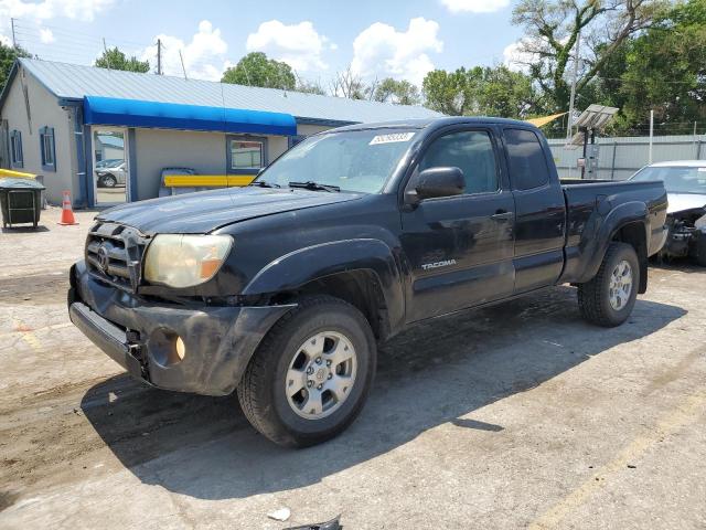 5TETU4GN5AZ722592 - 2010 TOYOTA TACOMA PRERUNNER ACCESS CAB BLACK photo 1