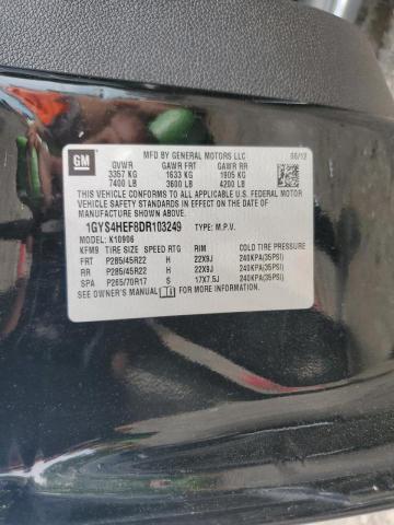 1GYS4HEF8DR103249 - 2013 CADILLAC ESCALADE ESV LUXURY 黑色 照片 13