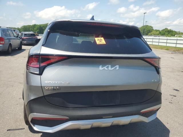 KNDPUCAG0P7062368 - 2023 KIA SPORTAGE LX GRAY photo 6