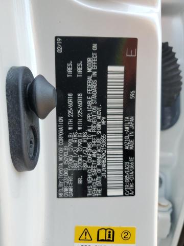 JTJYARBZ9K2150855 - 2019 LEXUS NX 300 BASE თეთრი ფოტო 13