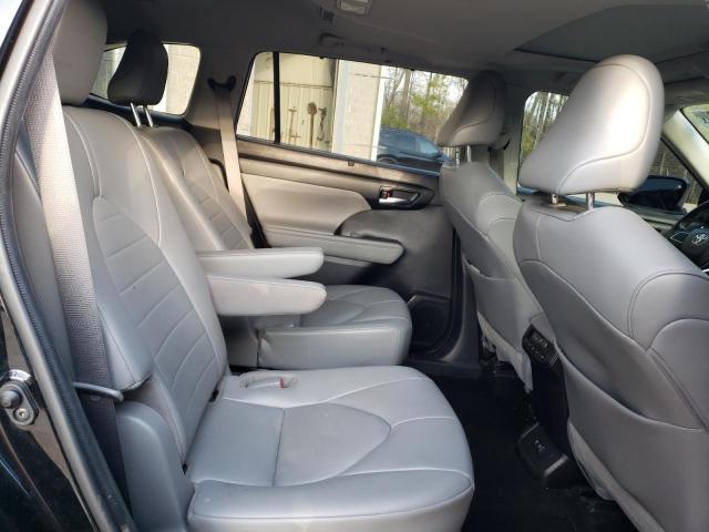 5TDGZRAH6MS040664 - 2021 TOYOTA HIGHLANDER XLE BLACK photo 11