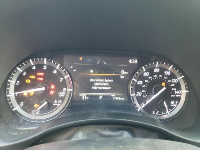 5TDGZRAH6MS040664 - 2021 TOYOTA HIGHLANDER XLE BLACK photo 9