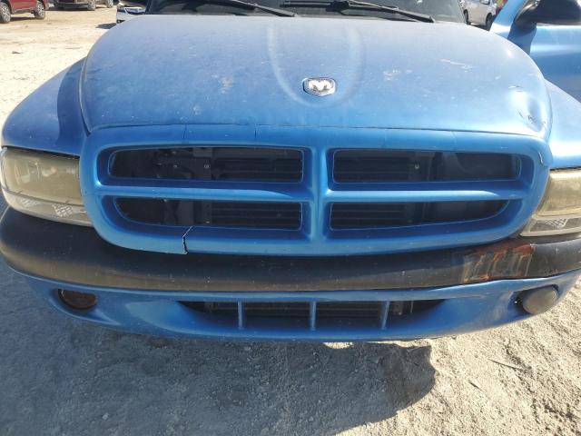 1B7GL22X2WS528163 - 1998 DODGE DAKOTA BLUE photo 11