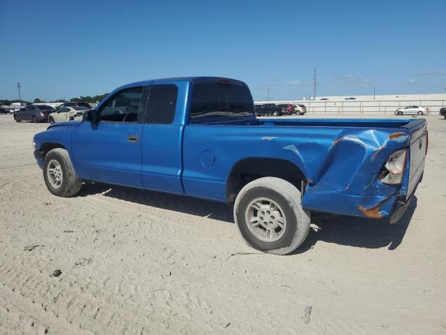 1B7GL22X2WS528163 - 1998 DODGE DAKOTA BLUE photo 2