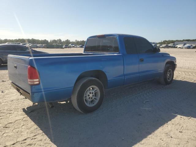 1B7GL22X2WS528163 - 1998 DODGE DAKOTA BLUE photo 3